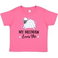 thumbnail image 3 of Inktastic My Meemaw Loves Me Lamb Boys or Girls Baby T-Shirt, 3 of 5