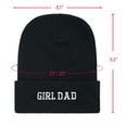 thumbnail image 5 of Girl Dad Daddy Hat Fathers Day Birthday Gifts for Dad From Daughter Mens Knit Cap Dad Hats for Men, 5 of 5