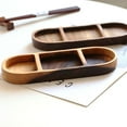 thumbnail image 2 of Shisuyan Wood Appetizer Dish Brown 1Set 8.1x3in, 2 of 9