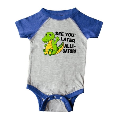 

Inktastic See You Later Alligator Gift Baby Boy or Baby Girl Bodysuit
