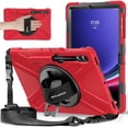 thumbnail image 1 of Funda para Tablet BRAECNstock para Samsung Galaxy Tab S10+ 12.4'' Roja, 1 of 7