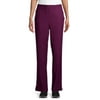 ClimateRight by Cuddl Duds Modern Fit Straight-Leg Flat Front Scrub Pant (Women's and Women's Plus), 1 Count, 1 Pack