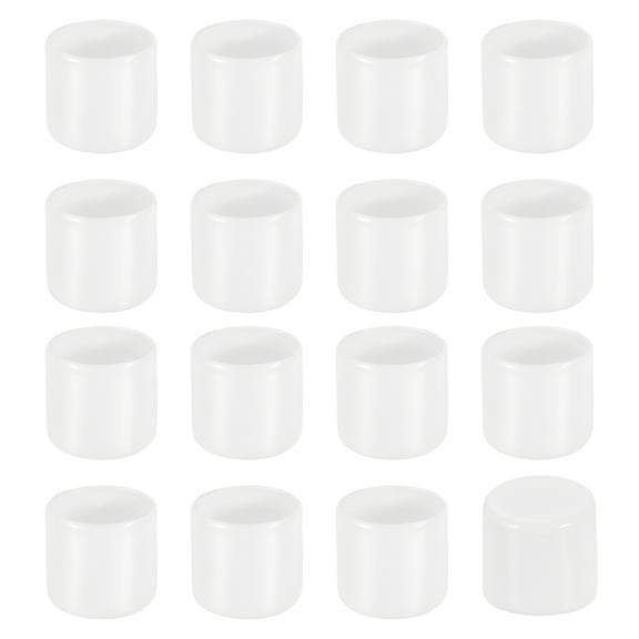 36 Pack Chair Leg Caps, 19mm (3/4 Inch) Non-Slip Chair Leg Tips, White