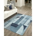 thumbnail image 6 of Jaipur Abstract Area Rug, Blue - 2'6"x8', 6 of 6