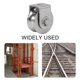 thumbnail image 4 of 2 Inch Roller Wheel Bearings U Groove Pulley for Material Handling_A, 4 of 5