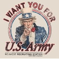 thumbnail image 2 of U.S. Army® Uncle Sam | I want YOU Historical War Poster Tee | Officially Licensed, 2 of 6