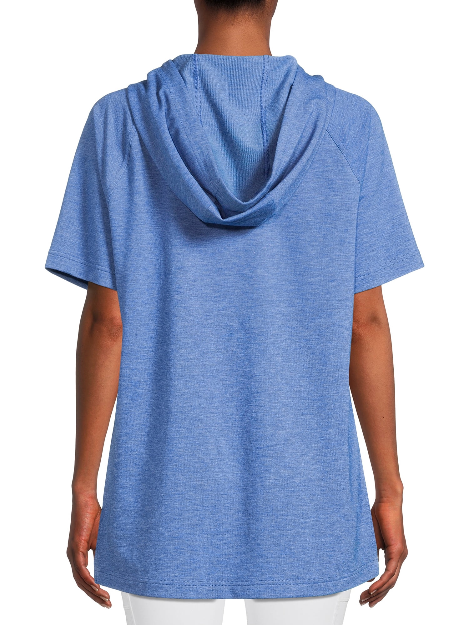 Athlux Women's High Slit Tunic Hoodie 