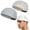 Beige+light Grey, variant on 2 Pack Men's Breathable Brimless Hat Summer Mesh Cooling Skull hat Adjustable Hip-Hop Cap for Summer Outdoor