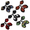 thumbnail image 1 of Langgg Flying Surprise Trick Floral Print Hand Flyer Prop Rubber Mystical Toy Children Birthday Book Gift Soaring Party Supplies, 1 of 5