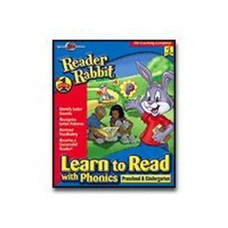 Reader Rabbit Learn to Read with Phonics Preschool & Kindergarten - Mac, Win - CD