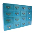 thumbnail image 6 of 16-Drawer Storage Cabinet Rustic Drawers Apothecary Cabinet Wooden Desk Drawer Organizer Apothecary Chests and Cabinets Herb Storage Box Tabletop Library Card Catalog Cabinet, 6 of 26