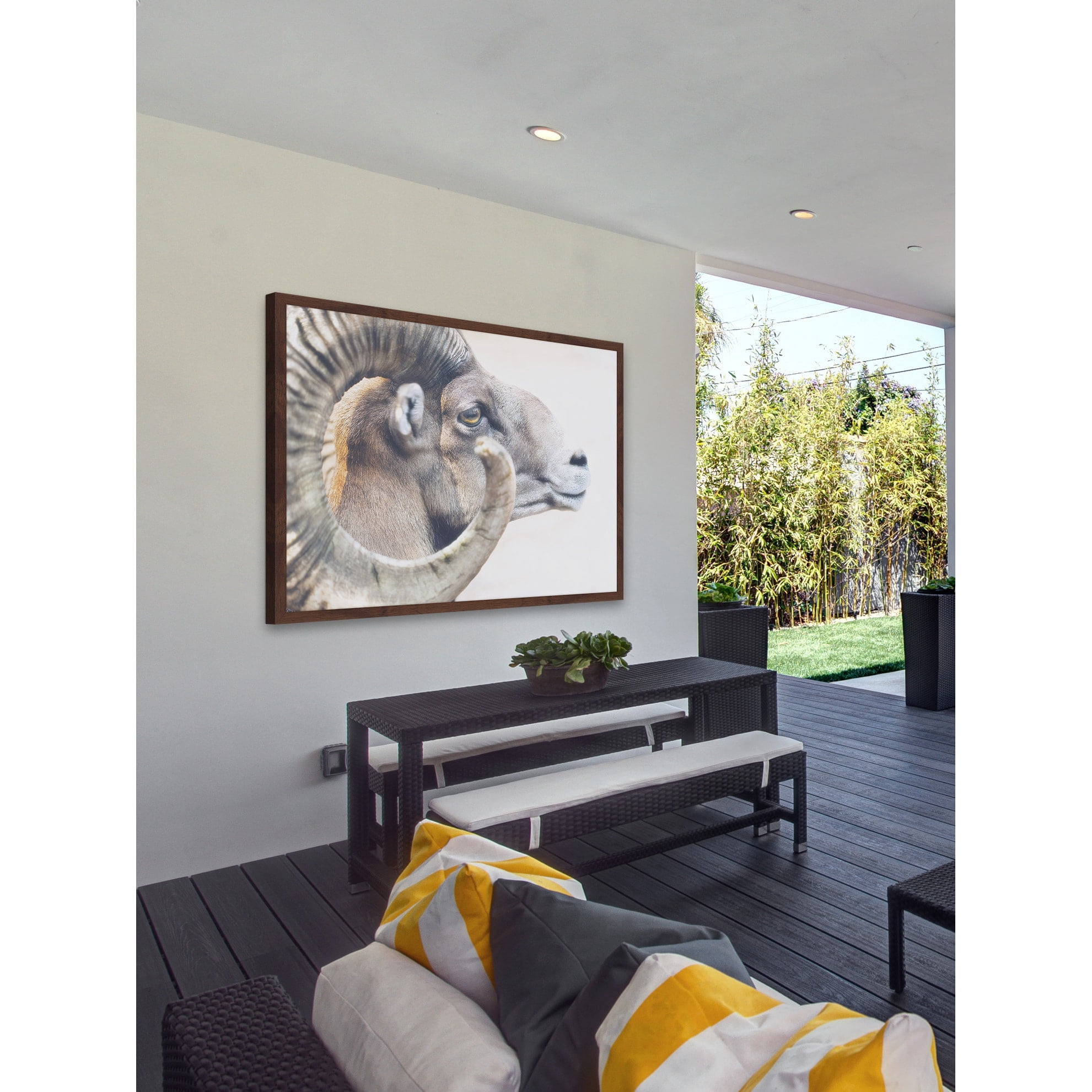 Marmont Hill "Ram Profile 4" Framed Painting Print