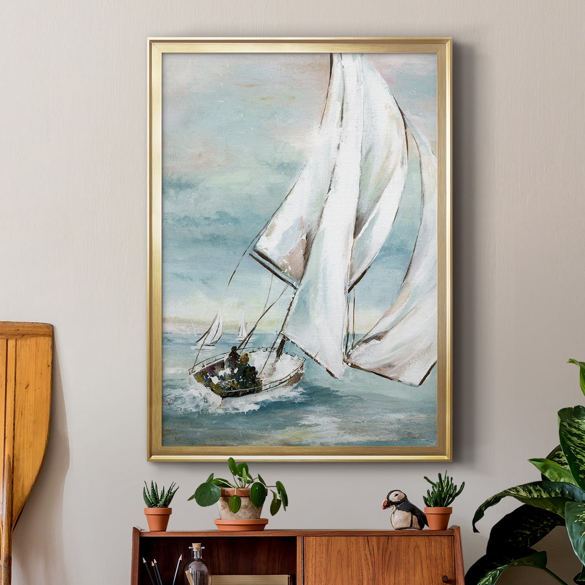 Setting Sail Premium Classic Framed Print - Ready to Hang