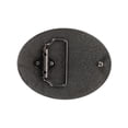 thumbnail image 2 of CTM® Blank Oval Belt Buckle with Edge Detail, 2 of 2