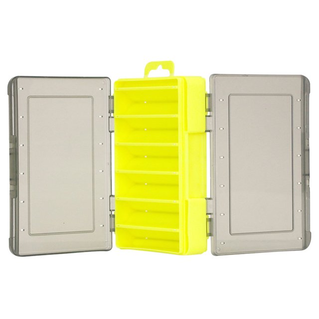 CAROOTU Tackle Box Double-Sided Waterproof Seal Fishing Tackle Plastic Storage Organizer Box For Fishing New