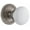Gray, variant on Grandeur Hyde Park Door Knob with Circulaire Rosette