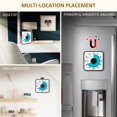 thumbnail image 2 of Secura 60-Minute Visual Countdown Timer, 7.5-Inch Oversize Classroom Visual Timer for Kids and Adults, Durable Mechanical Kitchen Timer Clock with Magnetic Backing (Blue), 2 of 6