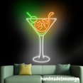 thumbnail image 4 of Handmadetneonsign Cat Martini Neon Sign, Cocktail Led Light, Martini Wall Art Decor, Home Wall Decor 59824, 4 of 5