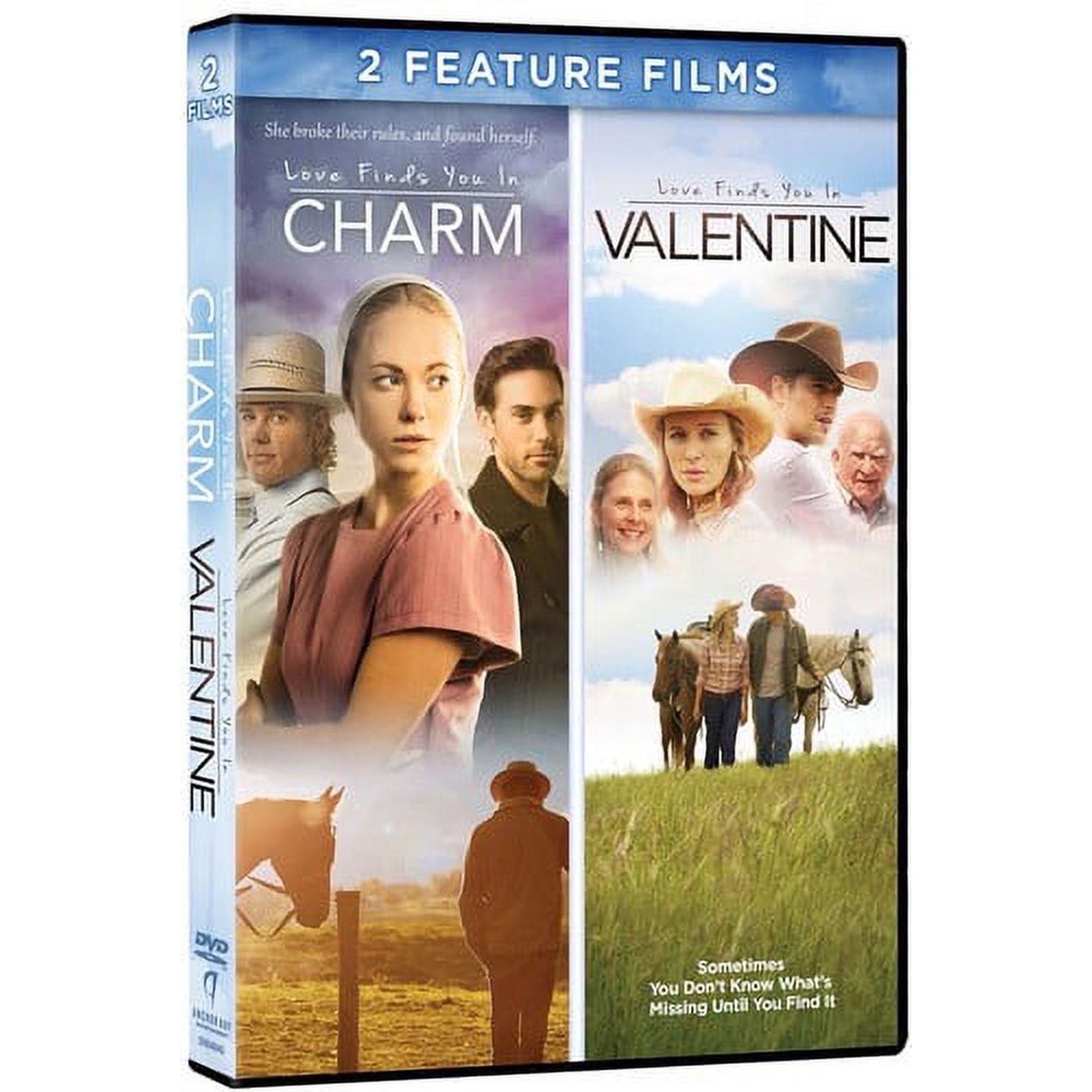 Love Finds You in Charm / Love Finds You in Valentine (DVD), Starz / Anchor Bay, Drama