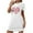 White, variant on Satin Pajama Skirt for Women Women's Soft and Breathable Sleep Shirt Short Sleeves Nightgown Sleepwear Night Shirt Casual Heart Print Sleepdress T-Shirt Loungewear Pajamas Dress Dark Gray M