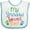White and Blue, variant on Inktastic My Granddad Loves Me Boys or Girls Baby Bib