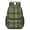 Green and Black, variant on Maroon and Pink Checkered Pattern 17" School Backpacks for Teens,Waterproof Oxford Fabric,S-Shape Padded Straps for School,Travel,Hiking,Camping