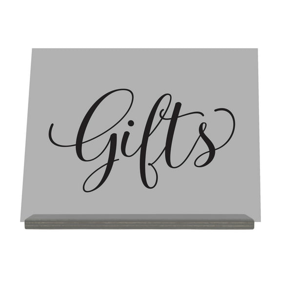 Acrylic Wedding Sign For Ceremony and Reception - Gifts