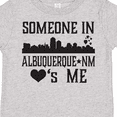 thumbnail image 4 of Inktastic Albuquerque New Mexico Someone Loves Me Skyline Boys or Girls Toddler T-Shirt, 4 of 5