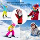 thumbnail image 3 of Guantes de esquí cálidos para invierno al aire libre para niños, niñas, patinaje sobre nieve, snowboard, resistentes al viento, talla M/L, para snowboard, para niños, manoplas para niños, guantes, 3 of 7