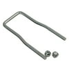 Northern Tool Spare Tire Carrier, 7/16in U-Bolts, Fits 3 in. Trailer Tongue, Includes Bolts and Nuts