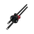 thumbnail image 4 of Calibre para marcar ruedas Zulema doble cabezal negro rojo 15 cm 6 pulgadas, 4 of 8