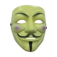 thumbnail image 1 of Máscara Disfraz de Anonymous V de Vendetta | Máscaras Halloween de Plástico Resistente con Resorte Ajustable | 19cm x 16cm | Mascara V de Vendetta | Máscaras para Disfraz, 1 of 1