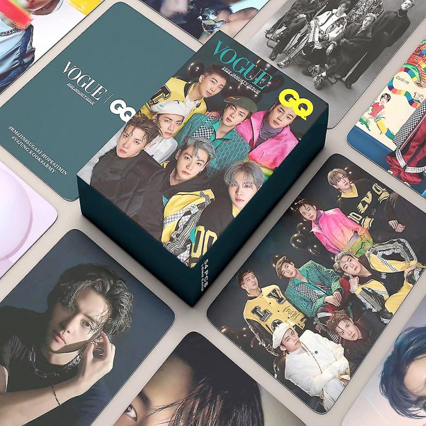 55 unids/set Kpop Bangtang Boys Little Wishes Lomo Card nuevo álbum tarjetas fotográficas grupo de moda coreana Idol postal para regalo de Fans