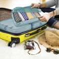 thumbnail image 5 of 8 Piece Travel Cube Foldable Tote Organizer Lightweight Luggage Organizer (blue), 5 of 5