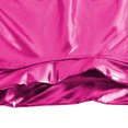thumbnail image 5 of Shiny Metallic Skirt Flared Pleated Holographic A-Line Mini Skater Skirts Rose Skirt for Women- Rose, Size XL, 5 of 7