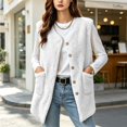 thumbnail image 3 of IUYRTFE Women Sleeveless Button Down Vest with Pockets for Casual Daily Wear, 3 of 8