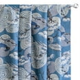 thumbnail image 4 of Fabric Mart Direct Blue, White, Gray Fabric by the Yard, 54 inches or 140 cm Width Blue Cotton Fabric, 5 Continuous Yards Printed Cotton Fabric, Upholstery Fabric, Fabric For Curtains, Pillows, 4 of 7