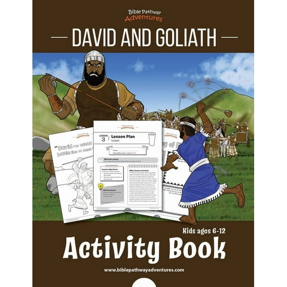 David and Goliath Activity Book, (Paperback)