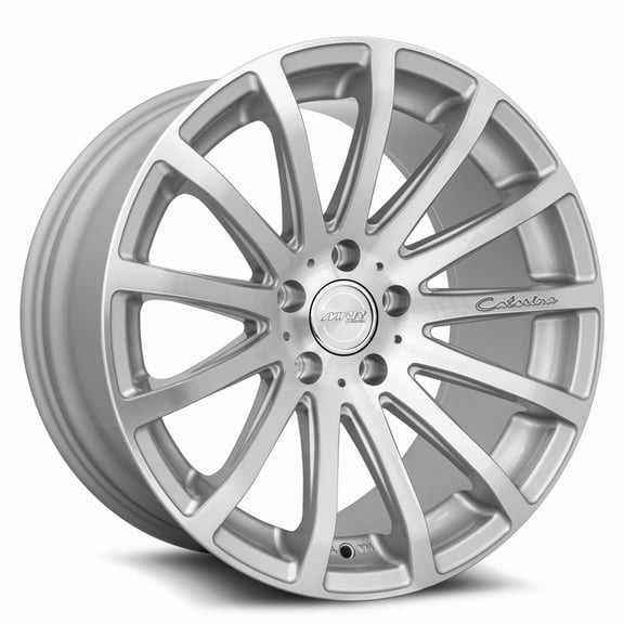 MRR HR9 5X100/5X120.7 20-45ET Silver Machine Face