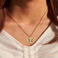 thumbnail image 4 of Collar para mujer, joyería para mujer, joyería para mujer, moda para mujer, collar con colgante de caja de álbum de fotos "I You" (yo te quiero) y joyería para mujer., 4 of 5