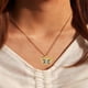 thumbnail image 4 of Collar para mujer, joyería para mujer, joyería para mujer, moda para mujer, collar con colgante de caja de álbum de fotos "I You" (yo te quiero) y joyería para mujer., 4 of 5