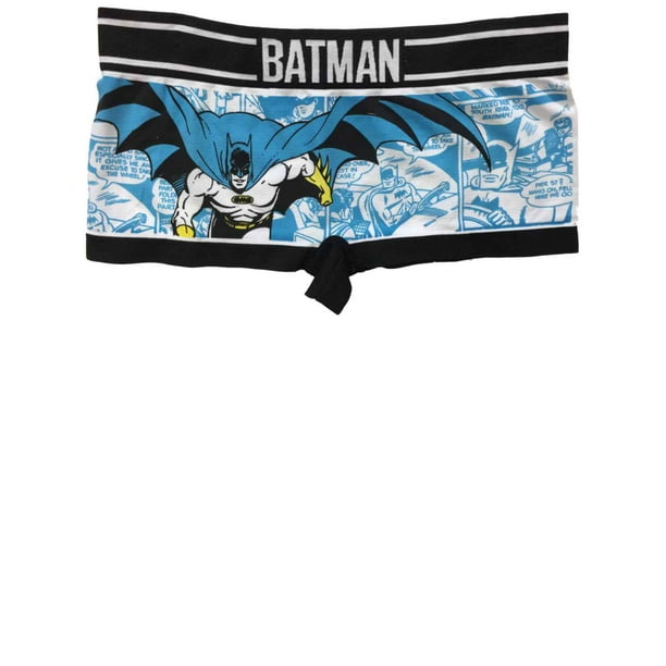 Batman DC Womens Batman Comic Hipster Boyfriend Briefs Underwear