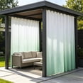 thumbnail image 6 of Outdoor Waterproof Curtain Panel with Rings for Patio Porch Pergola, Thick Weatherproof Blackout, 78.7 x 70.9 in, 6 of 6