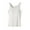 White, variant on Staron Women's Summer Built-in Bra Camisole Round Neck Sleeveless Casual Comfy Stretchy Solid Color Tank Top, Yellow M