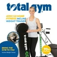 thumbnail image 6 of Total Gym APEX G5 Home Fitness Incline Weight Trainer Equipment w/ 10 Resistance Levels, 6 of 12