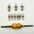 thumbnail image 5 of 9Pcs Automotive Air Conditioning Valve Core + 1Pcs Remover Tool for A/C System, 5 of 8