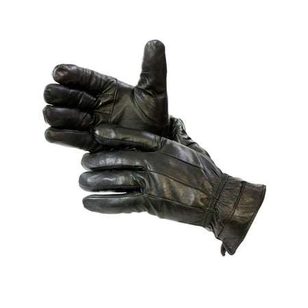 Medium Leather Glove - Epoch Men's Leather Thinsulate Lined Gloves Black Medium FREE 2 DAY SHIPPING