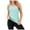 Mint Green, variant on Tank Tops for Women Workout Sleeveless Athletic Tank Tops Crewneck Basic Undershirt Running Yoga Active Shirts Plus Size Racerback Breathable Tee
