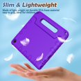 thumbnail image 7 of SUPNICE Kids Case for Walmart Onn 11 Inch Tablet Pro 2023 (Model: 100110027), Lightweight Shockproof Convertible Handle Stand Case for Onn Tablet Pro 11",Purple, 7 of 7