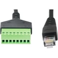 thumbnail image 2 of RJ45 Screw Terminal,RJ45 Male to 8 Pin Screw Terminal Connector,RJ45 8p8c to 8Pin Bolt Screw Type Terminal Connector, 2 of 5